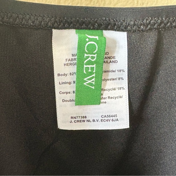 J Crew Ruched V-neck one-piece swimsuit - Picture 6 of 7